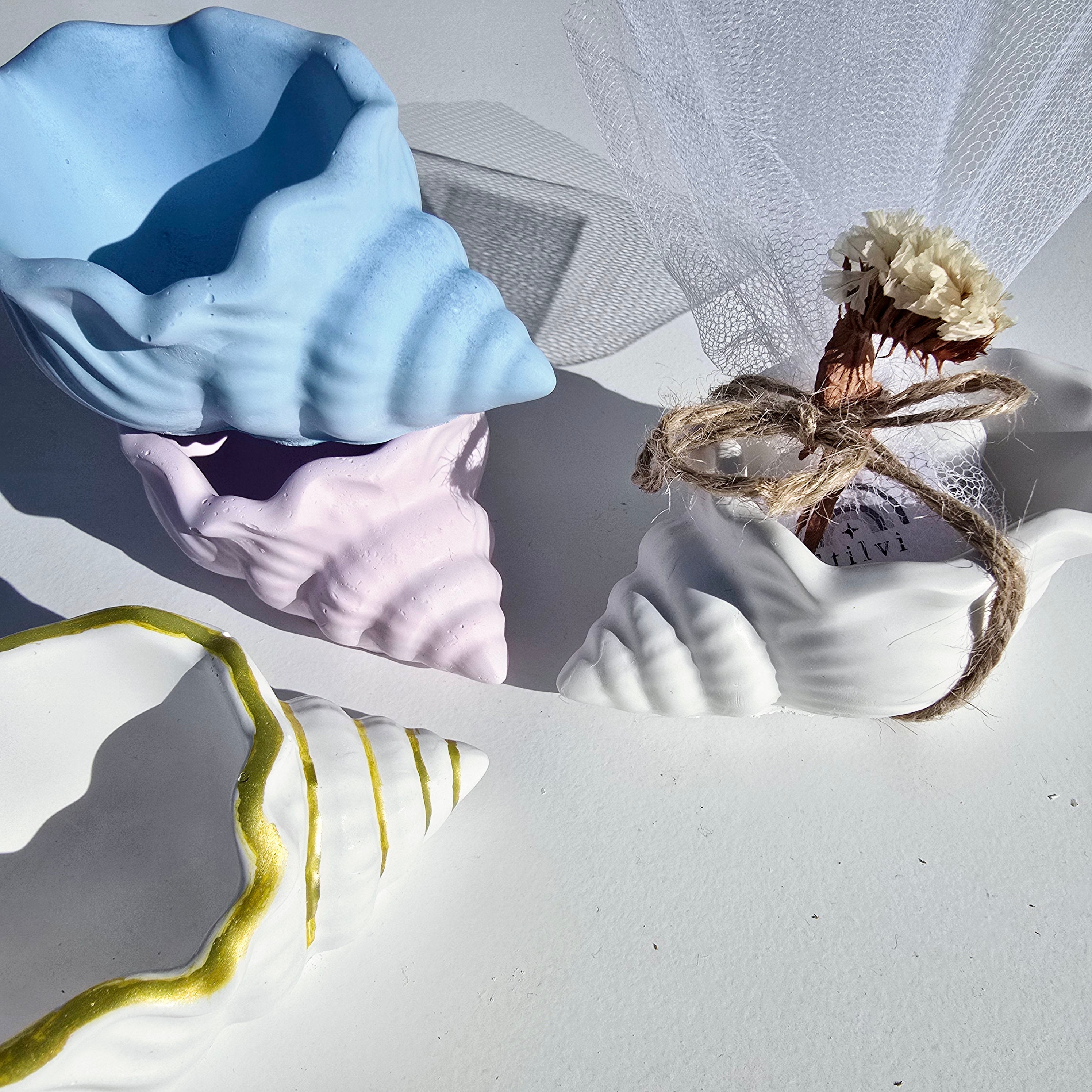 Μπομπονιέρα κοχύλι σαλιγκάρι