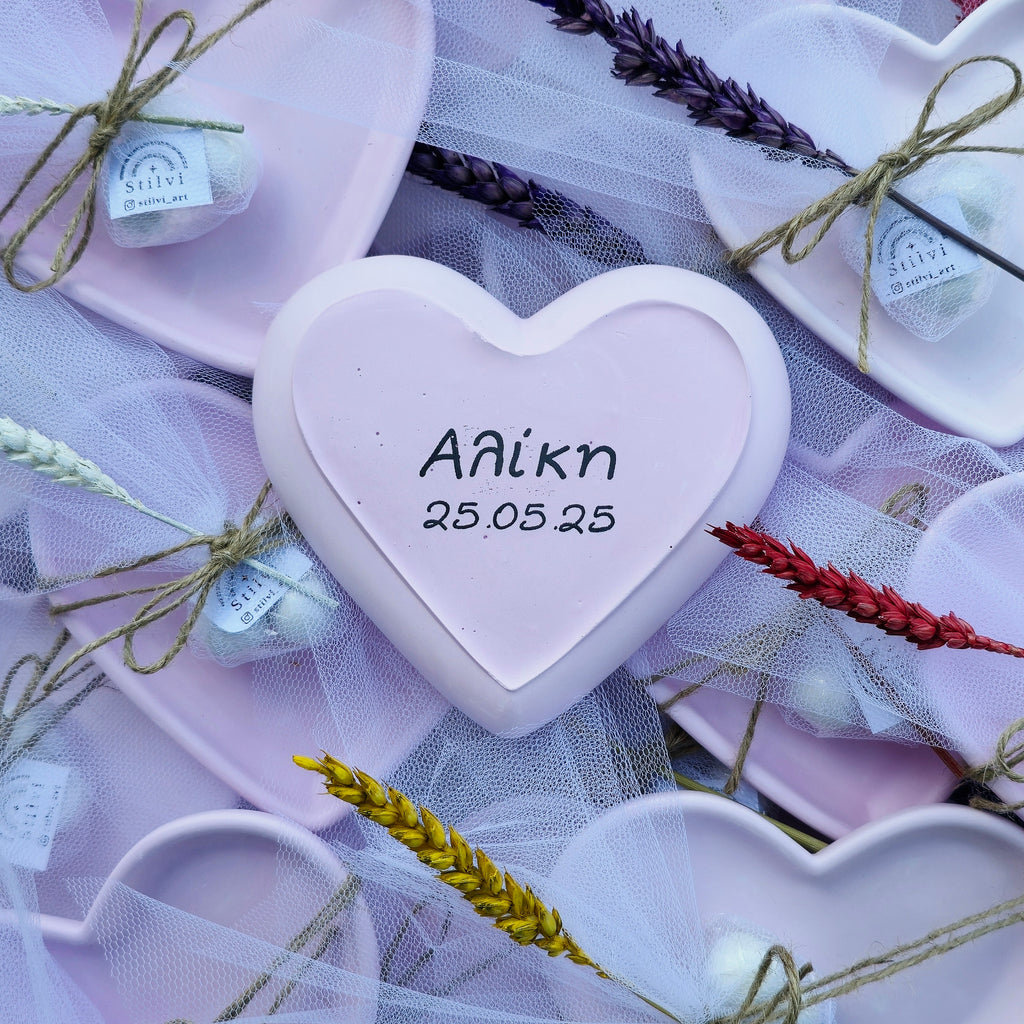 Μπομπονιέρα καρδιά