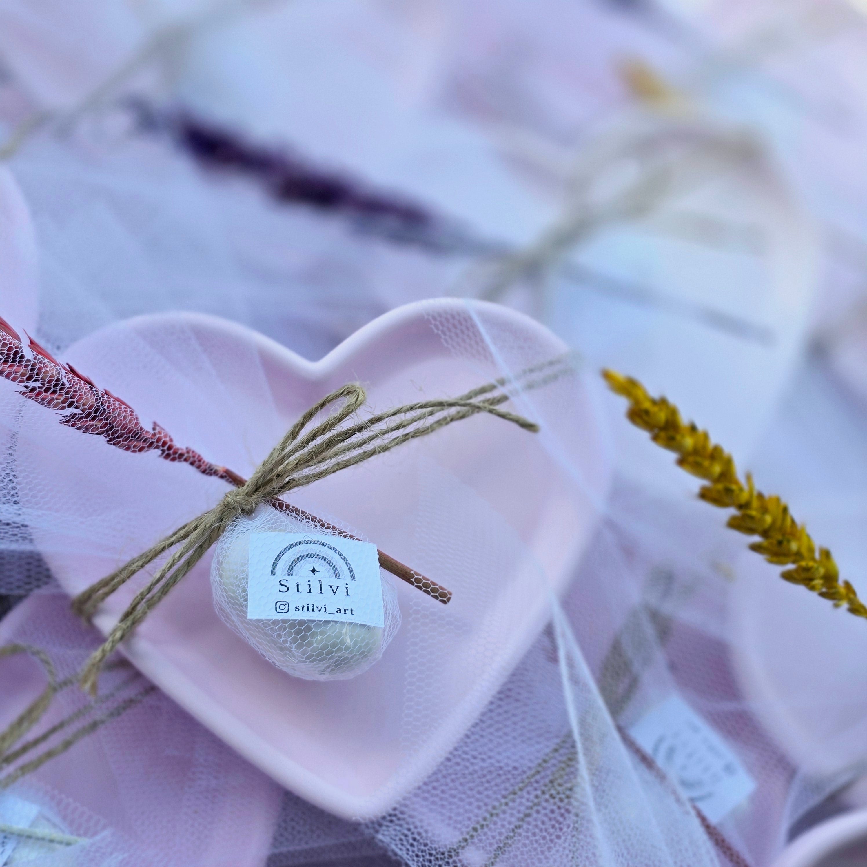 Μπομπονιέρα καρδιά