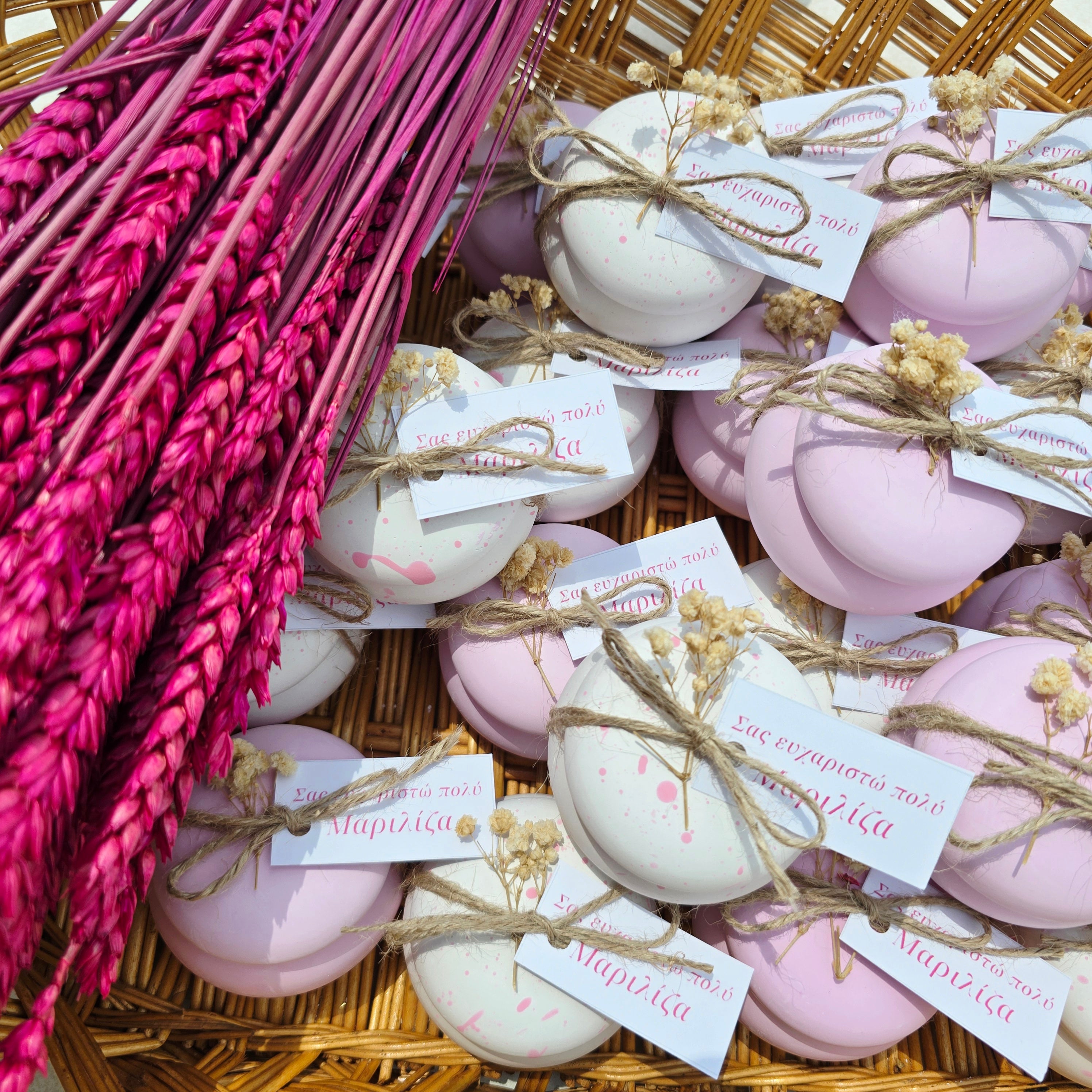 Μπομπονιέρα macaron