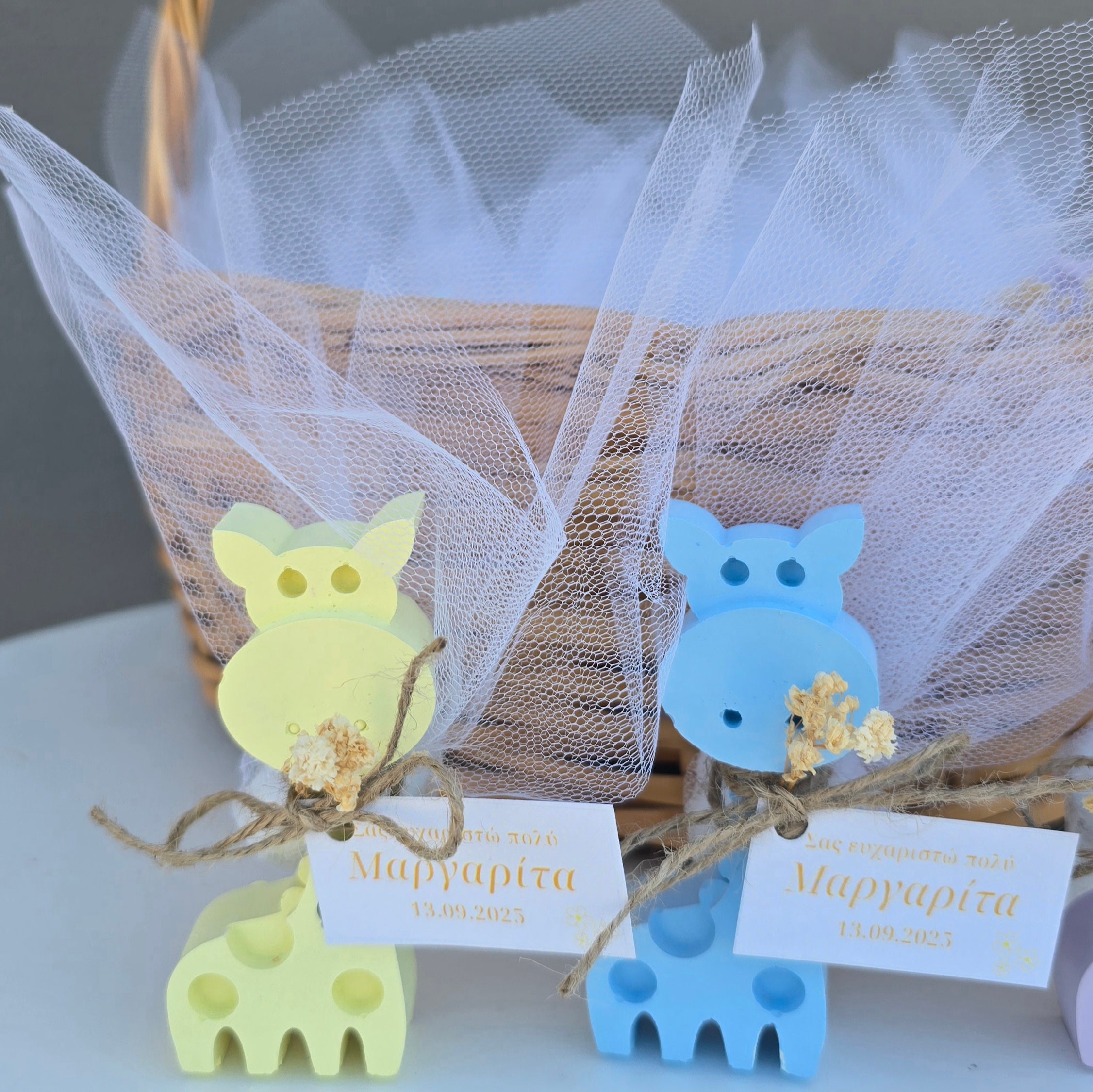 Μπομπονιέρα καμηλοπάρδαλη