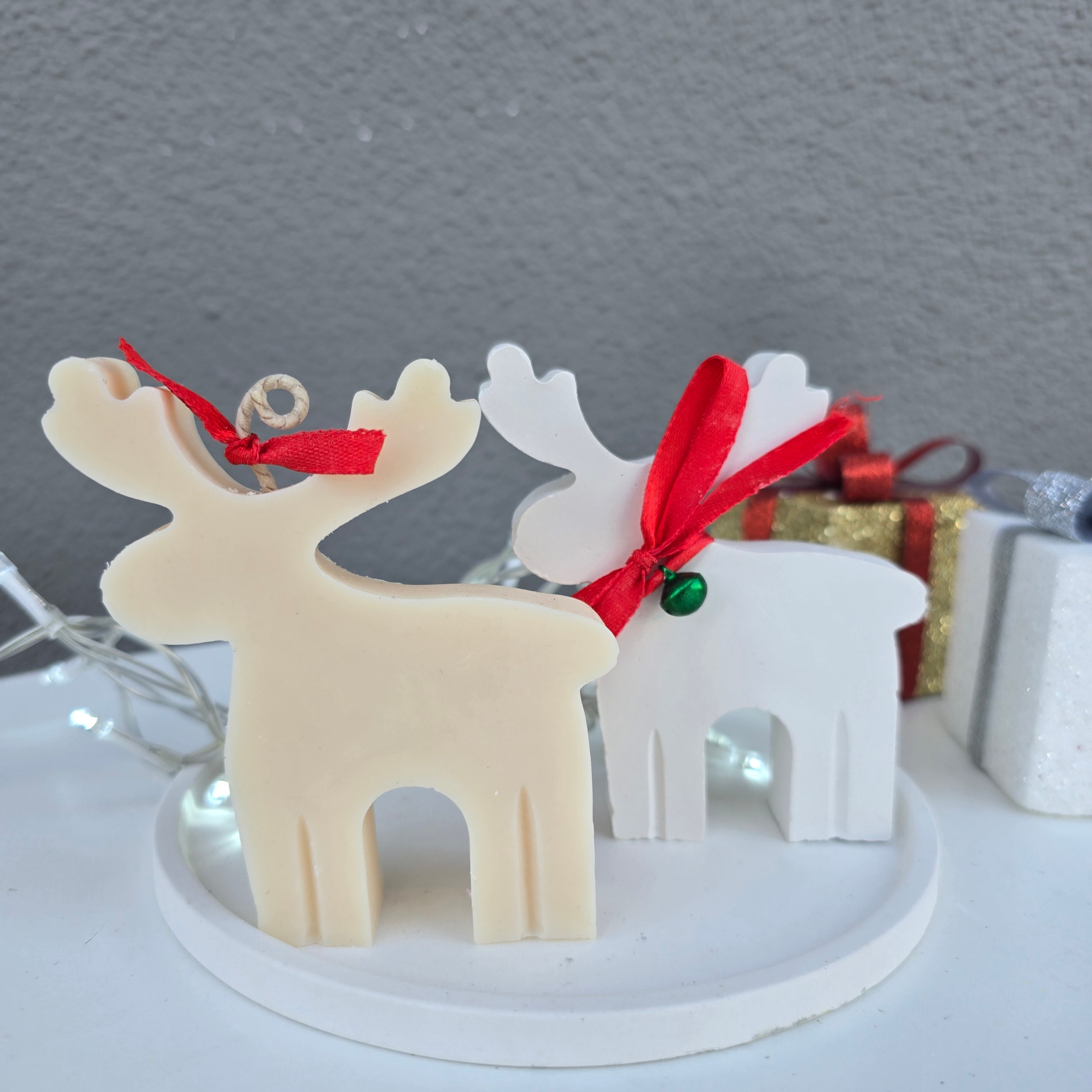 Ταρανδάκι κερί & διακοσμητικό