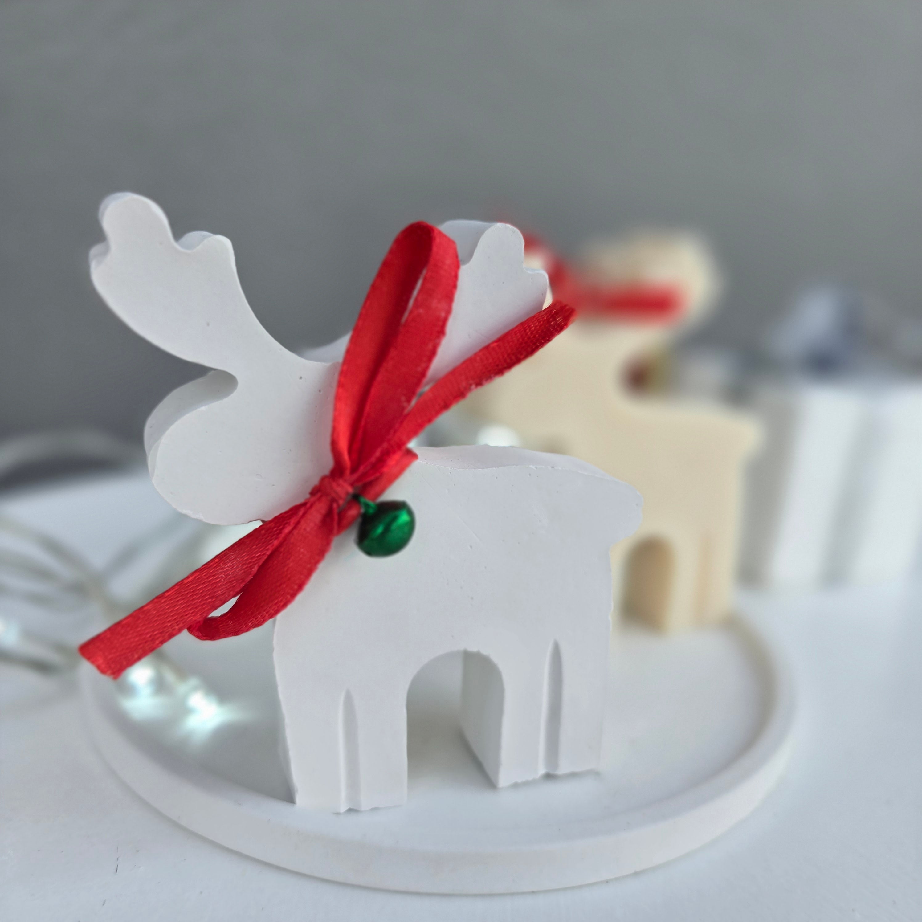 Ταρανδάκι κερί & διακοσμητικό