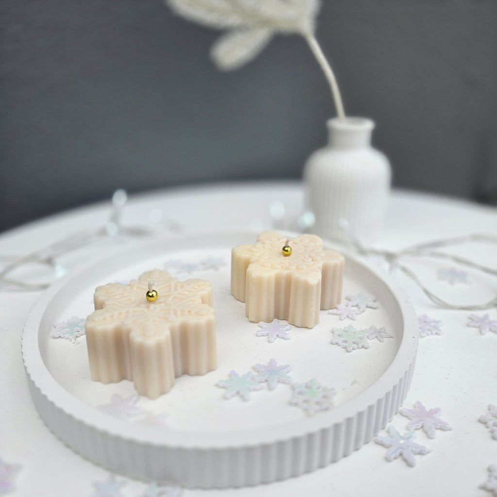 Χιονονιφάδα κερί