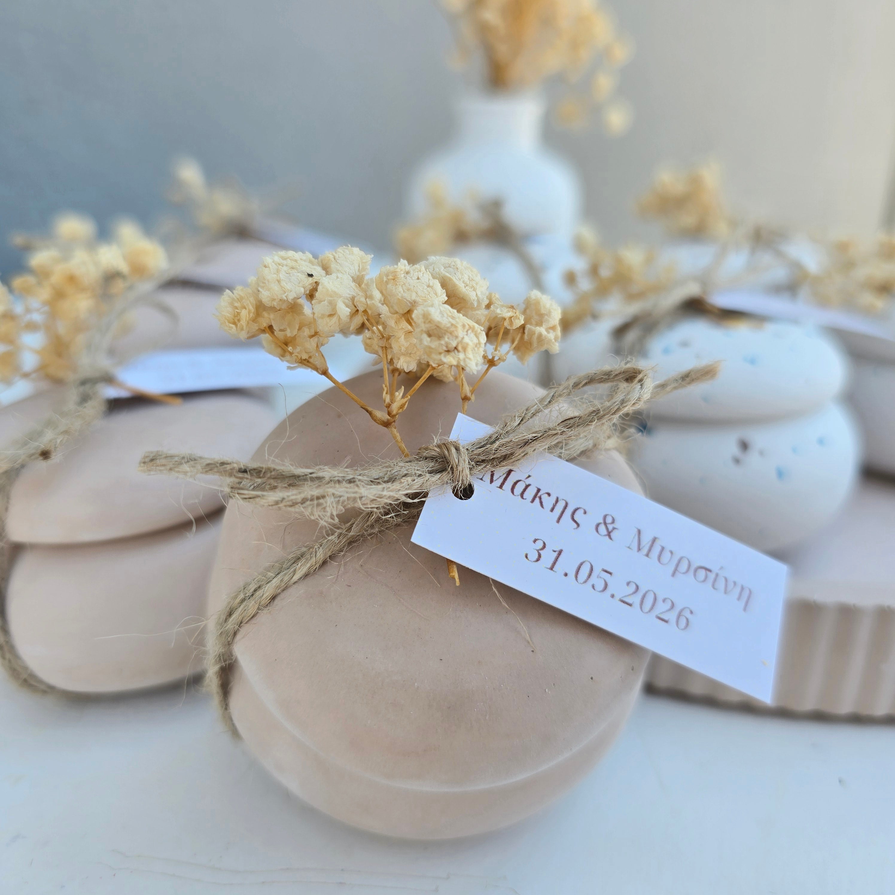 Μπομπονιέρα macaron
