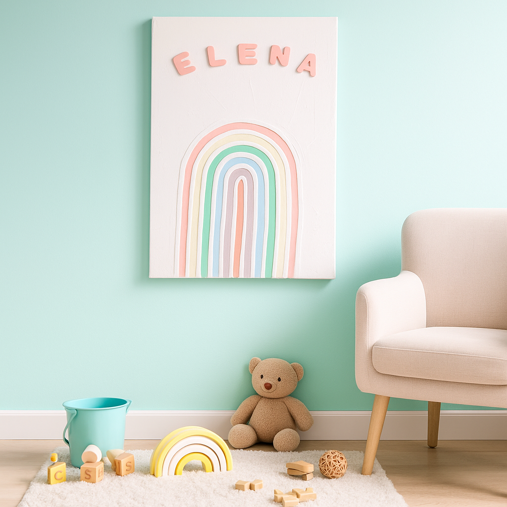 Πίνακας textured παιδικός